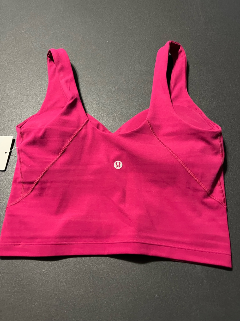 Lululemon Align Tank Size 4 Berry Rumble NWT 💗 Built In Bra - Picture 3 of 3